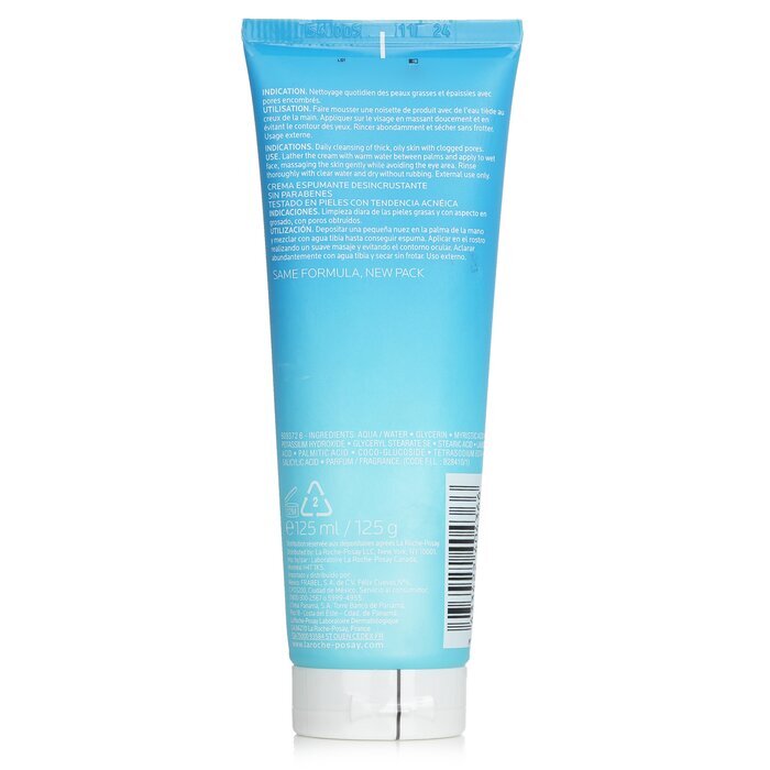 La Roche Posay Effaclar Deep Cleansing Foaming Cream(Random Packaging) 125ml/4.2oz