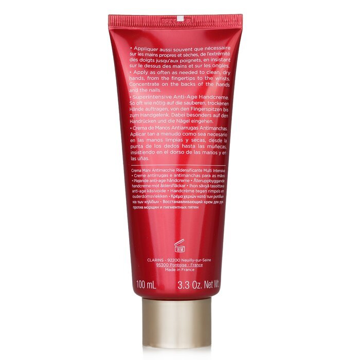 Clarins Super Restorative Hand Cream(Random Packaging) 100ml/3.3oz