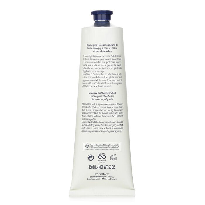 L'Occitane Shea Butter 25% Intensive Foot Balm(Random Packaging) 150ml/5.3oz