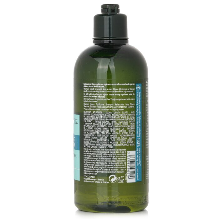 L'Occitane Aromachologie Purifying Freshness Shampoo (Oily Hair & Scalp) (Random Packaging) 300ml/10.1oz