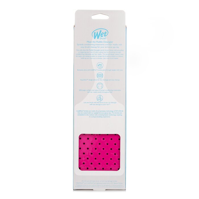 Wet Brush Paddle Detangler - # Pink 1pc