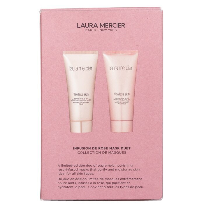 Laura Mercier Infusion De Rose Mask Duet Set 2x 75g/2.5oz