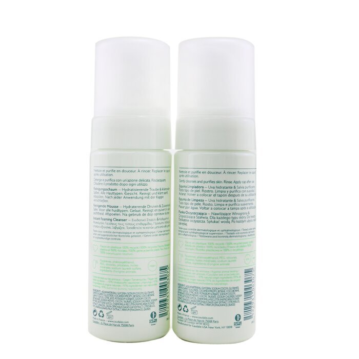 Caudalie Vinoclean Instant Foaming Cleanser Duo 150ml/5oz
