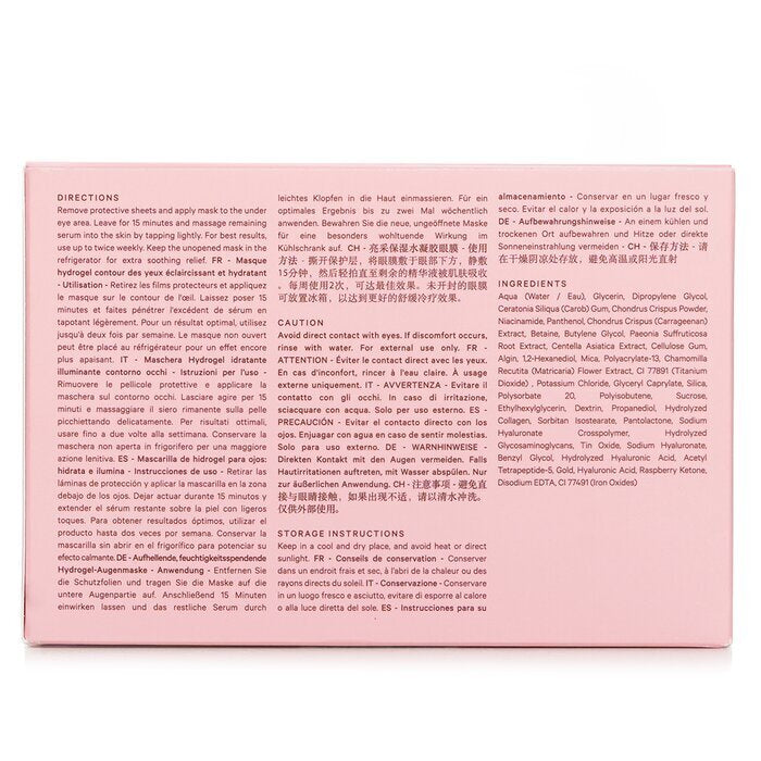 MZ Skin Hydra-Bright Gold Eye Mask 5x 3g/0.1oz