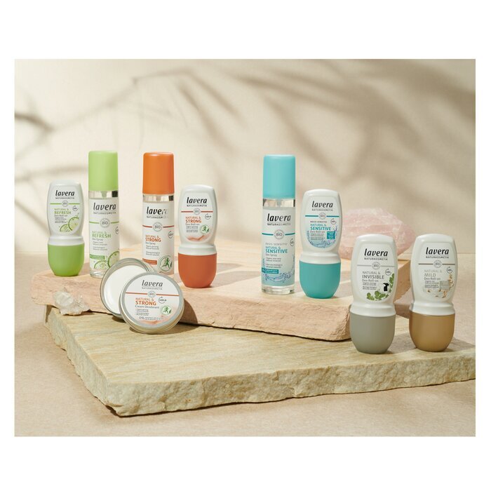 Lavera Deo Roll-On (Natural & Invisible) - With Organic Moringa & Natural Minerals 50ml/1.7oz