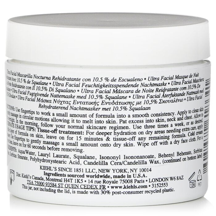 Kiehl's Ultra Facial Overnight Face Mask 100g/3.5oz