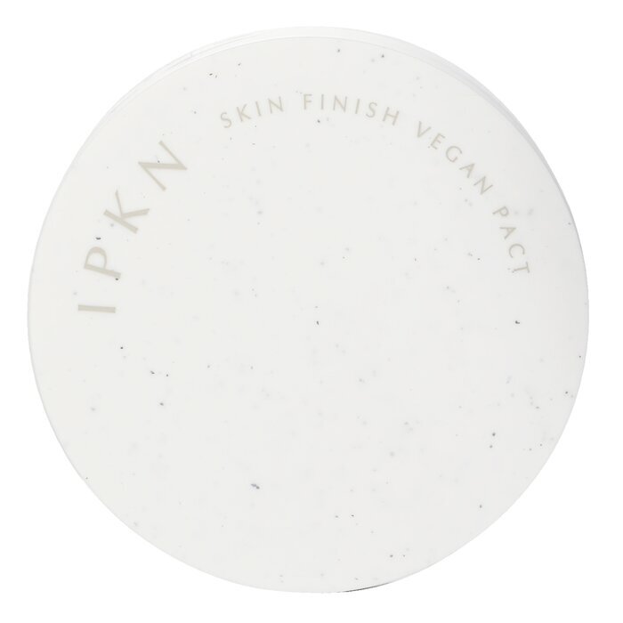 IPKN Skin Finish Vegan Pact - # 23 Natural Beige(Exp Date:4/1/2026) 12g+12g Refill