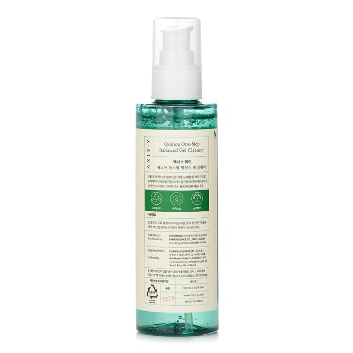 AXIS-Y Quinoa One-Step Balanced Gel Cleanser (Exp Date: 7/6/2026) 180ml/6.08oz