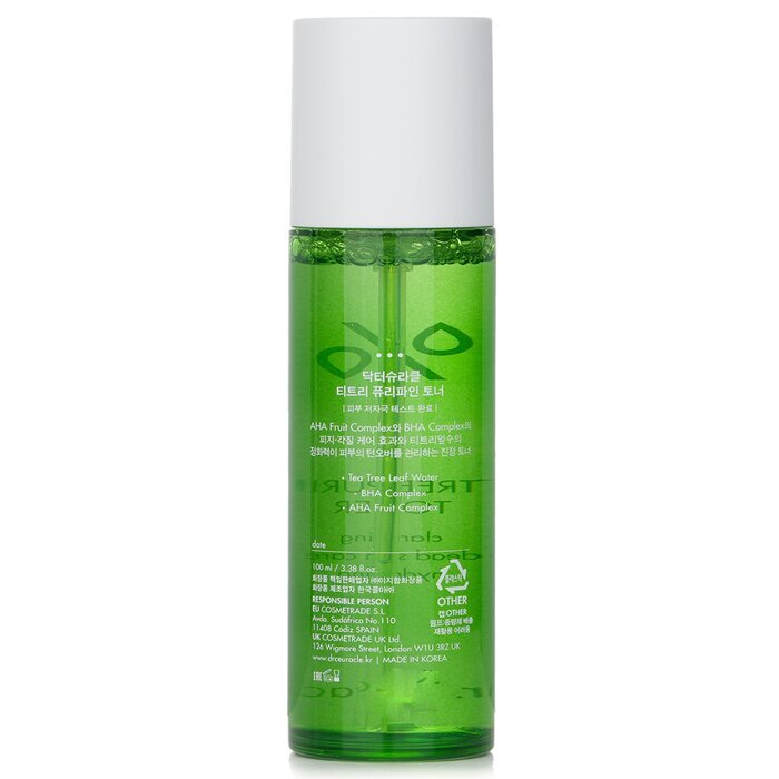 Dr.Ceuracle Tea Tree Purifine 70 Toner (Exp. Date 14 Nov 2025) 100ml/3.38oz