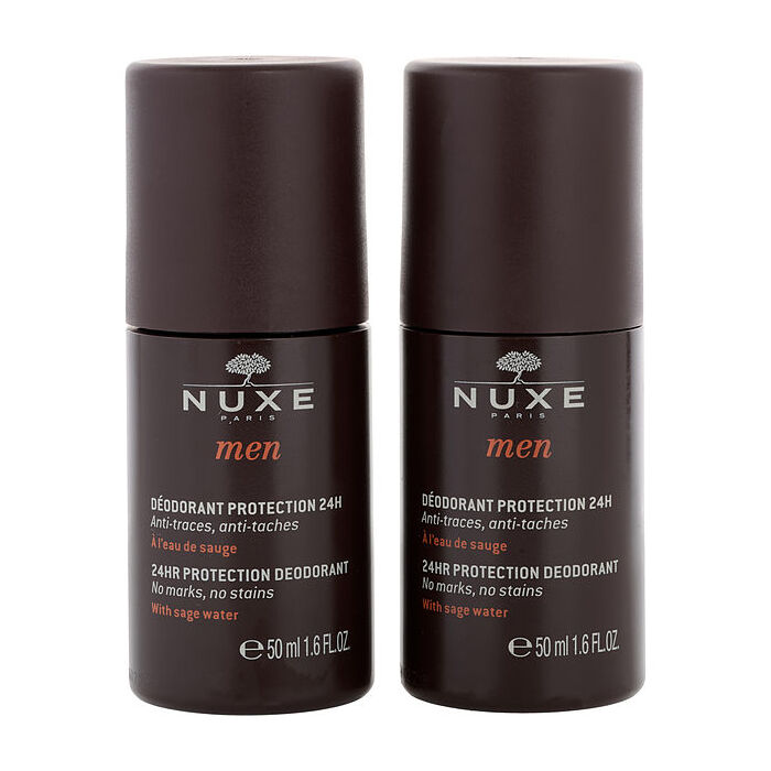 Nuxe 24hr Protection Deodorant Roll-on Alcohol Free Duo 2x 50ml/1.7oz