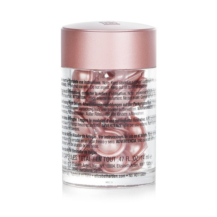 Elizabeth Arden 【1+1 Set】Ceramide Retinol Capsules - Line Erasing Night Serum 30 Caps x2