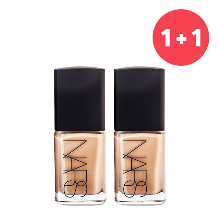 NARS 【1+1 Set】Sheer Glow Foundation - Mont Blanc (Light 2) 30ml/1oz