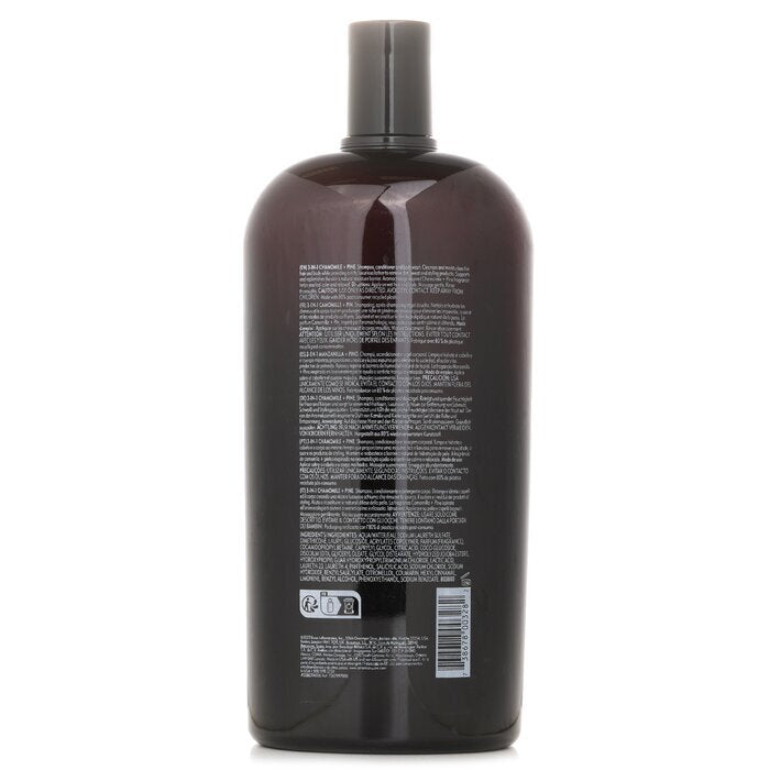 American Crew 3-in-1 Chamomile + Pine Shampoo, Conditioner And Body Wash 1000ml/33.8oz