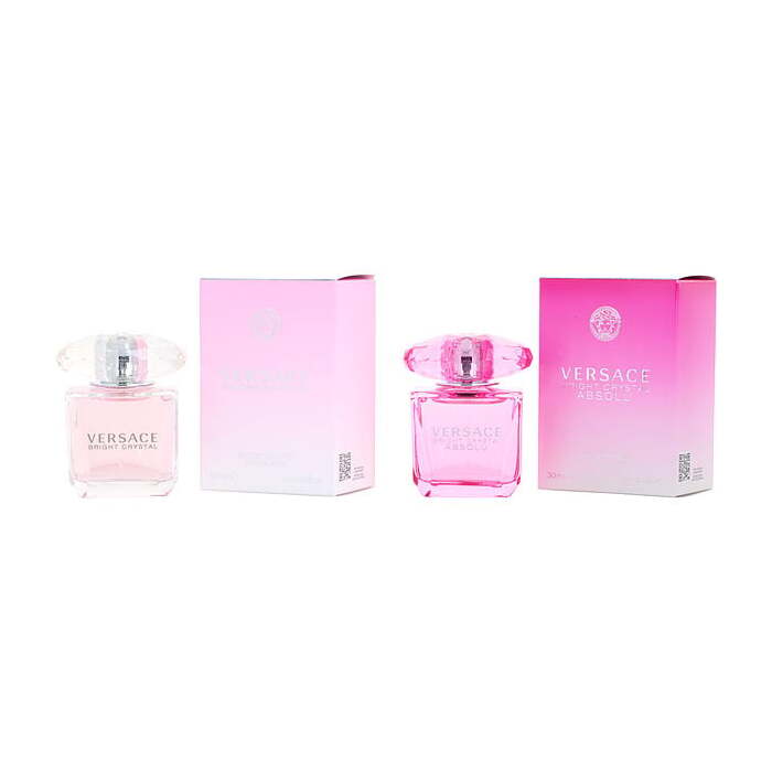 Versace Variety 2 Piece Womens Variety With Versace Bright Crystal (edt) & Versace Bright Crystal Absolu (edp) And Both Are Spray 30ml/1oz