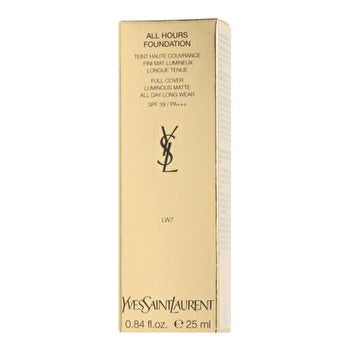 Yves Saint Laurent All Hours Luminous Matte Foundation Spf 39 / Pa+++- # Lw7 -- 25ml/0.84oz