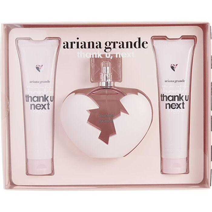 Ariana Grande Thank U Next Eau De Parfum Spray & Body Souffle & Shower Gel 90ml/3.4oz