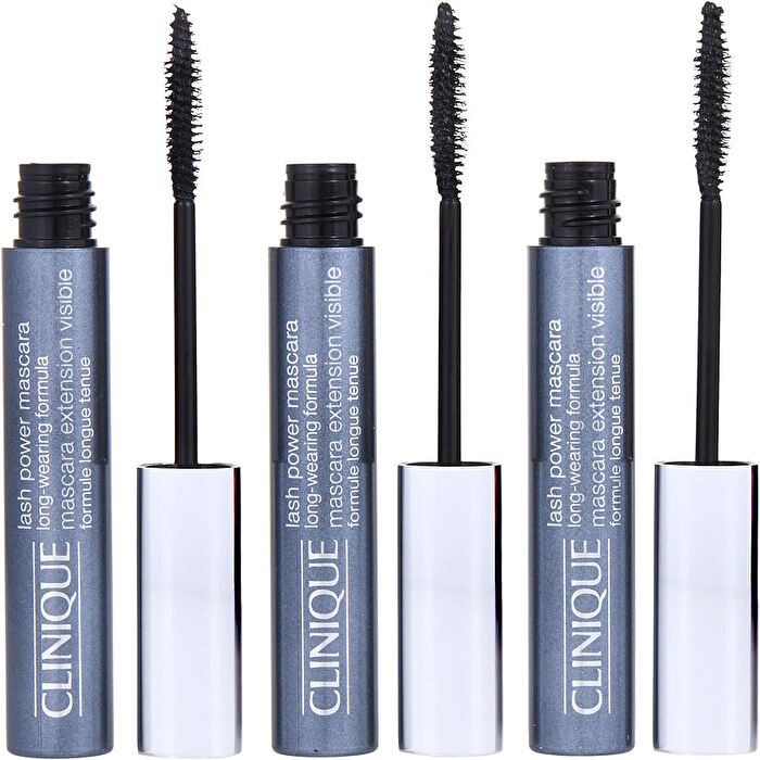 Clinique Lash Power Extension Visible Mascara Trio - # 01 Black Onyx 3x 6g/0.21oz