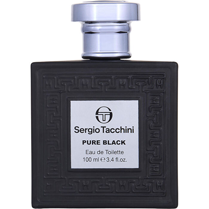 Sergio Tacchini Pure Black Eau De Toilette Spray 90ml/3.4oz