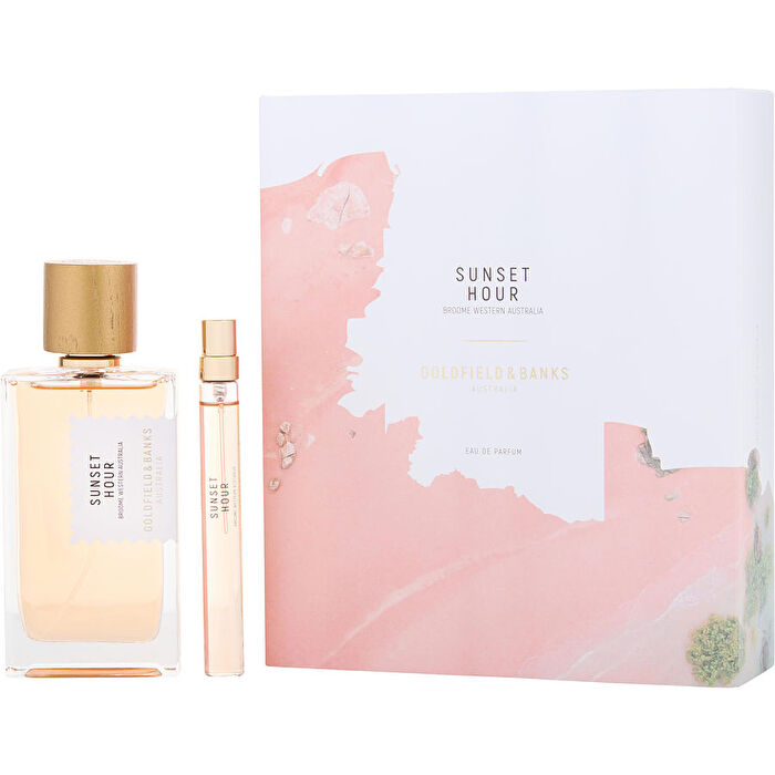 Goldfield & Banks Sunset Hour Eau De Parfum Spray 90ml/3.4oz & Eau De Parfum Travel Spray 0.34oz