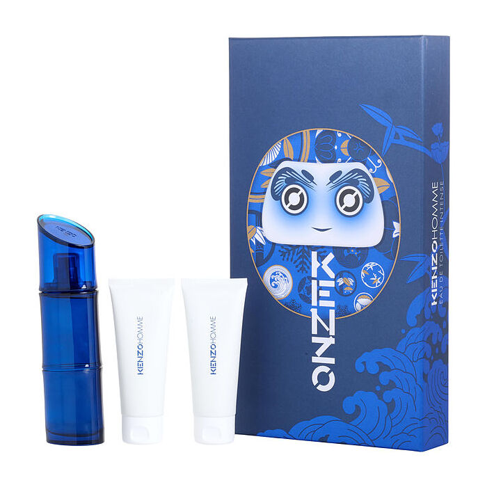 Kenzo Homme Eau De Toilette Spray 90ml/3.7oz & Shower Gel 60ml/2.5oz X 2