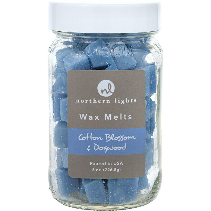 Northern Lights Cotton Blossom & Dogwood Simmering Fragrance Chips - Jar Containing 100 Melts 200ml/7oz