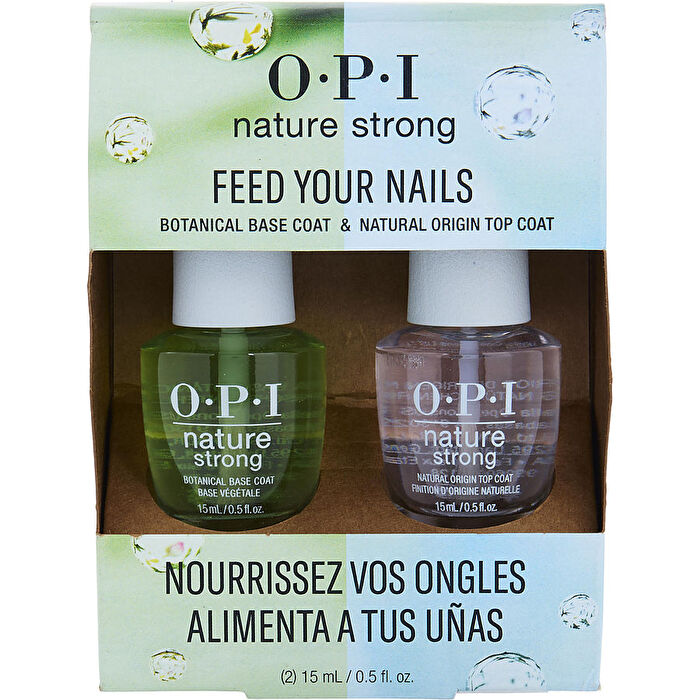Opi Opi Nature Strong Feed Your Nails: Base & Top Duo 15ml/0.5oz