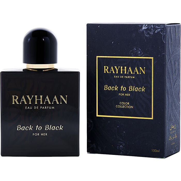 Rayhaan Back To Black Eau De Parfum Spray 90ml/3.4oz