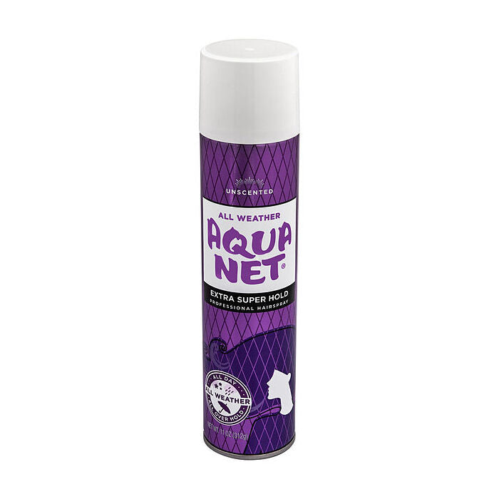 Aquanet Extra Super Hold Unscented Aerosol Hair Spray 325ml/11oz