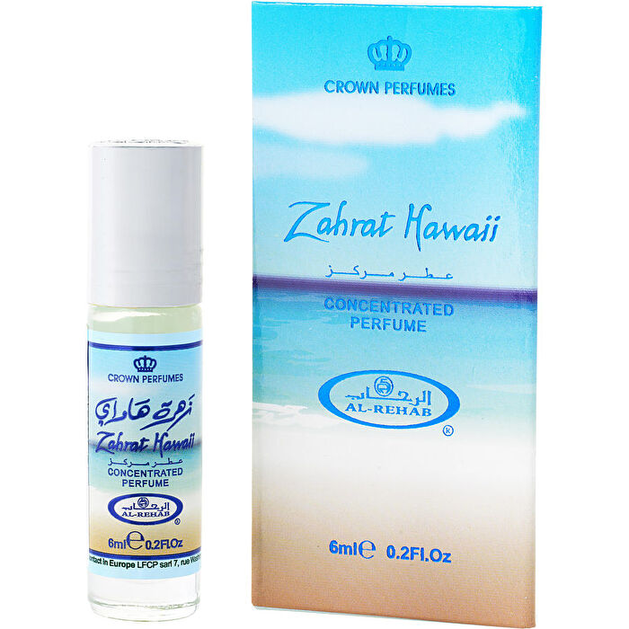 Al Rehab Zahrat Hawaii Concentrated Perfume Oil 0.2oz