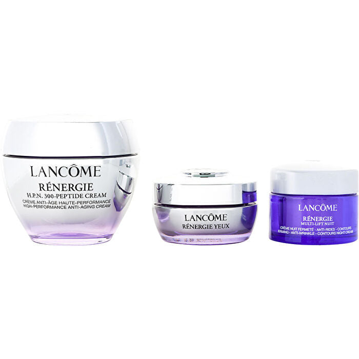 Lancome Renergie Cream Routine: Renergie H.p.n. 300-peptide Cream 50ml/1.7oz & Renergie Night Cream 15ml/0.5oz & Renergie Eye Cream 15ml/0.5oz 3pcs