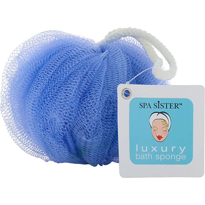 Spa Accessories Net Pumpkin Sponge - Blue