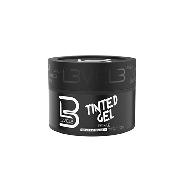 L3vel3 Tinted Gel Black 240ml/8.45oz