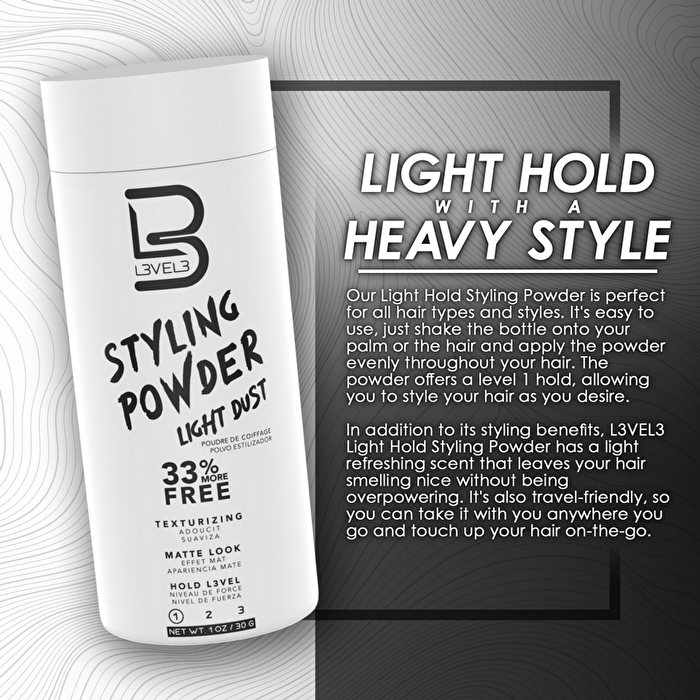 L3vel3 Light Hold Styling Powder 30ml/1oz