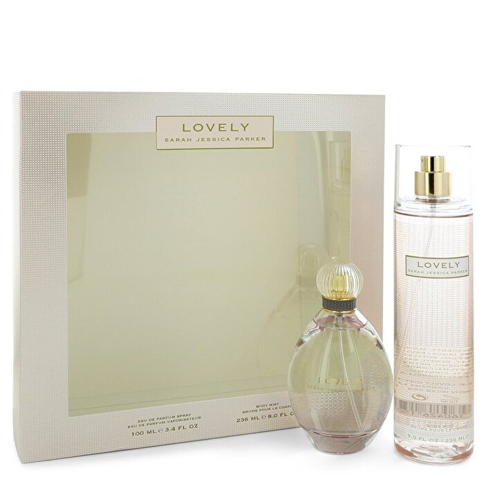Sarah Jessica Parker Lovely Gift Set - Eau De Parfum Spray + 8 oz Body Mist
