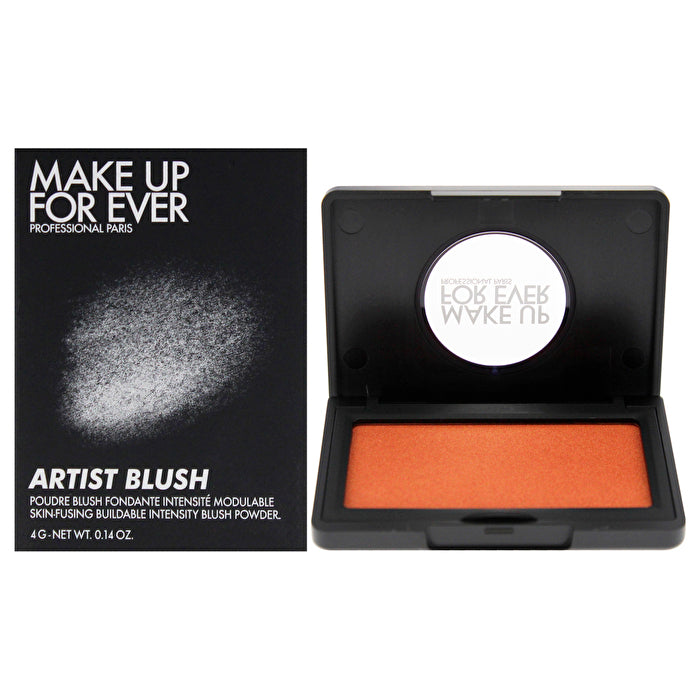 Make Up For Ever Longwear Skin-fusing Powder Blush - #b360 Hot Lava 4g/0.14oz