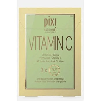 Pixi Vitamin C Energizing Infusion Sheet Mask 3x 23g/0.8oz