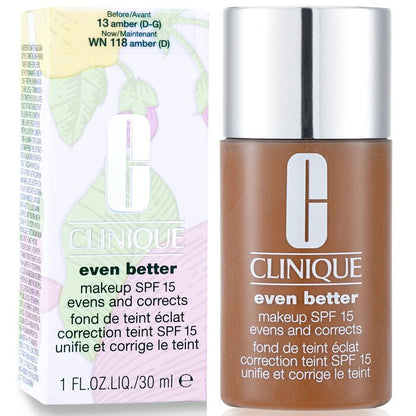 Clinique Even Better Makeup Spf15 (dry Combinationl To Combination Oily) - No. 118 Amber 30ml/1oz