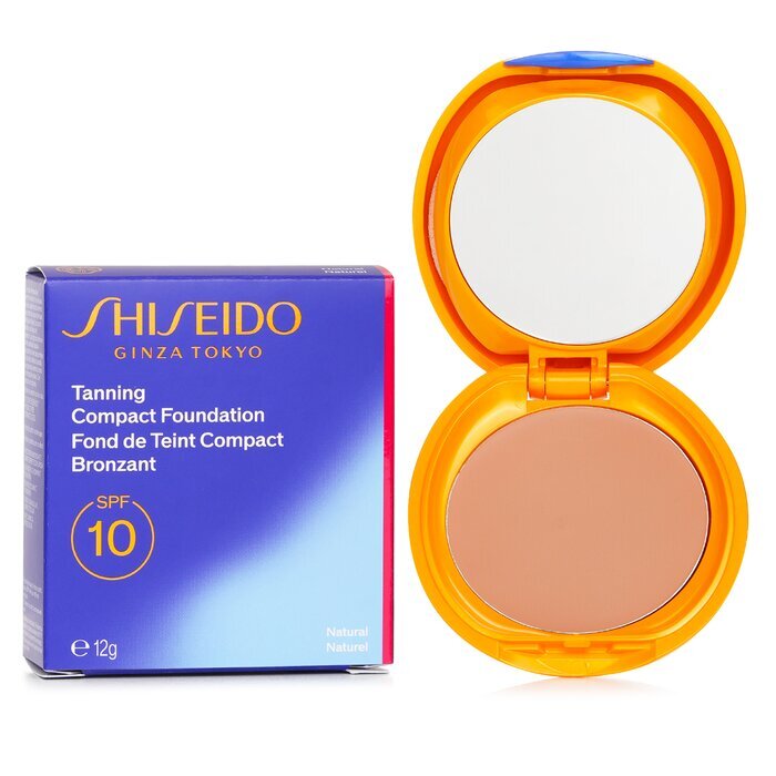 Shiseido Tanning Compact Foundation N SPF6 - Natural (Random Packaging) 12g/0.4oz
