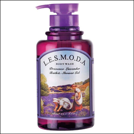 LESMODA Provence Lavender Bath & Shower Gel 838ml Fixed Size