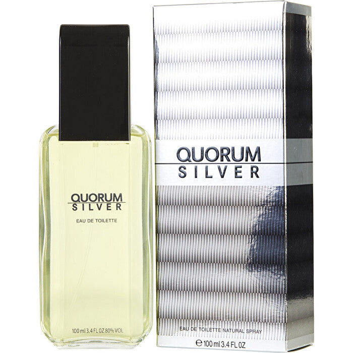 Antonio Puig Quorum Silver Eau De Toilette Spray 90ml/3.4oz