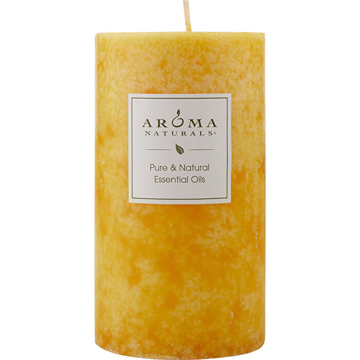 Aroma Naturals Relaxing Aromatherapy One 2.75x 5 Inch Pillar Aromatherapy Candle