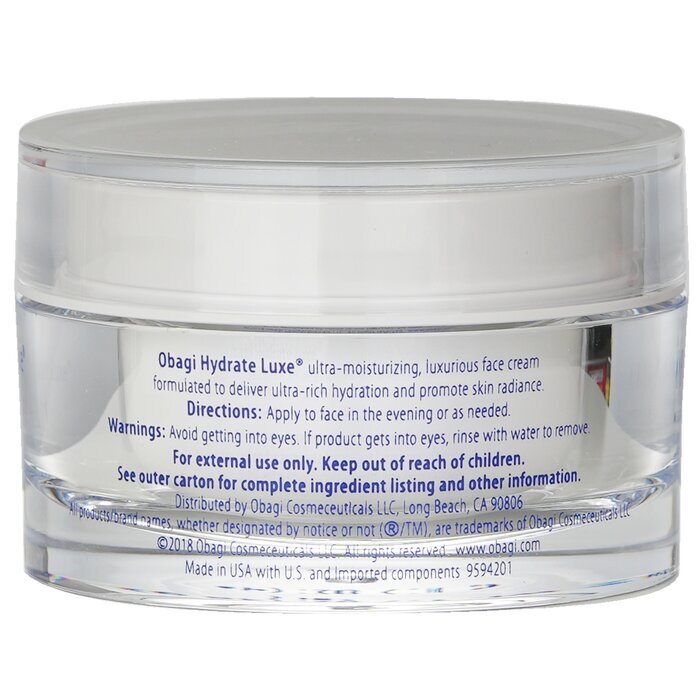 Obagi Hydrate Luxe Moisture-Rich Cream(Random Package) 48g/1.7oz