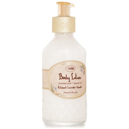 Sabon Body Lotion - Patchouli Lavender Vanilla (With Pump) 200ml/7oz