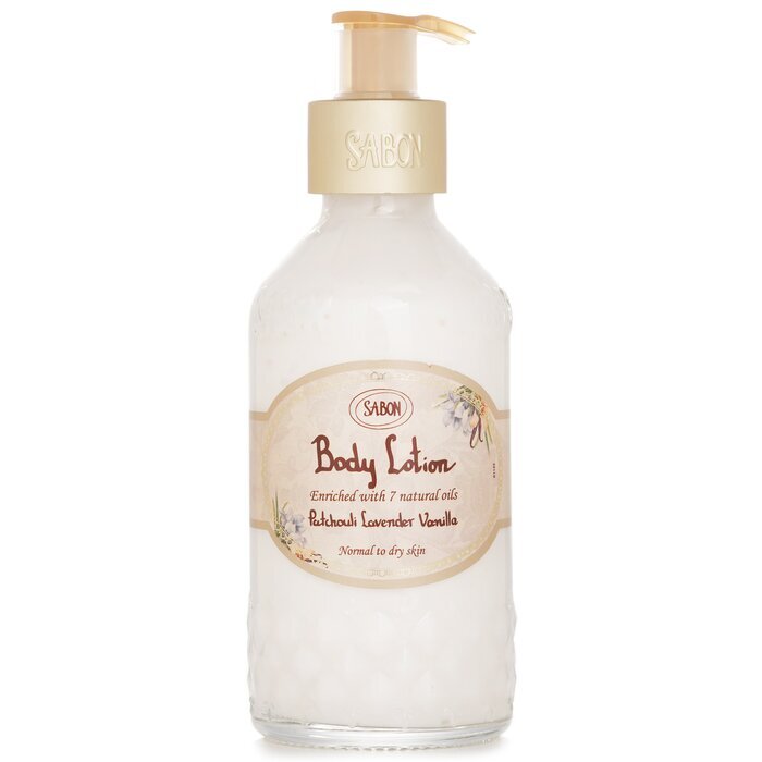 Sabon Body Lotion - Patchouli Lavender Vanilla (With Pump) 200ml/7oz