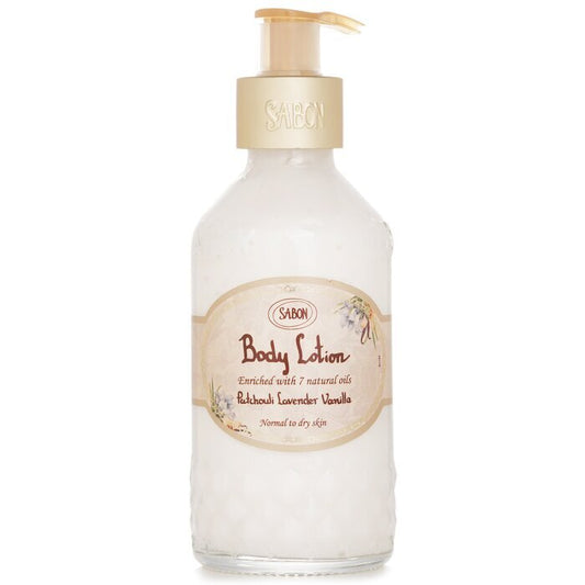Sabon Body Lotion - Patchouli Lavender Vanilla (With Pump) 200ml/7oz
