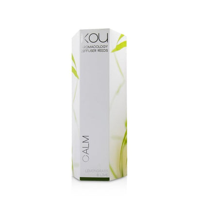 iKOU Aromacology Diffuser Reeds - Calm (Lemongrass & Lime - 9 months supply) 175ml