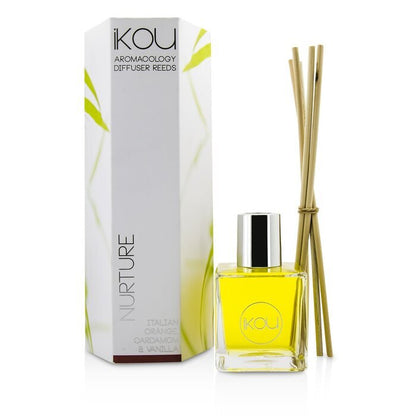 iKOU Aromacology Diffuser Reeds - Nurture (Italian Orange Cardamom & Vanilla - 9 months supply) 175ml