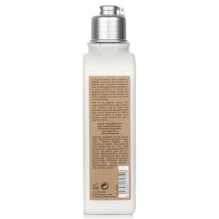 L'Occitane Citrus Verbena Fresh Body Milk(Random Packing) 250ml/8.4oz