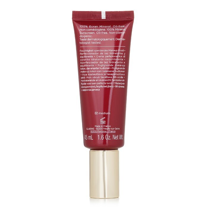 Clarins BB Skin Detox Fluid SPF 25 - #02 Medium(Random Packaging) 45ml/1.6oz