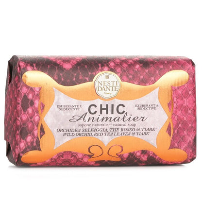 Nesti Dante Chic Animalier Natural Soap - Wild Orchid, Red Tea Leaves & Tiare 250g/8.8oz